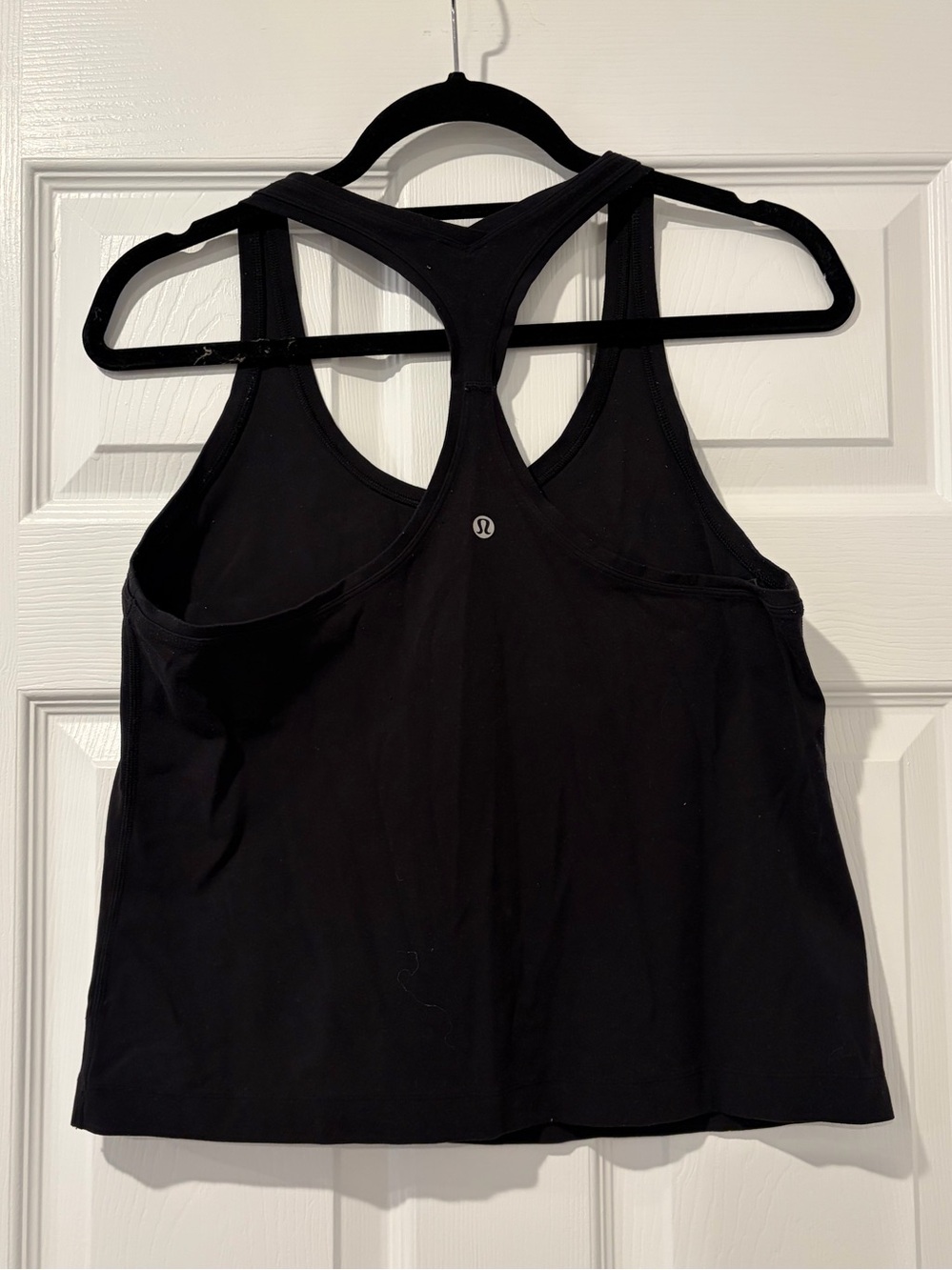 Lululemon Black Racerback Tank Top - Picture 2 of 2